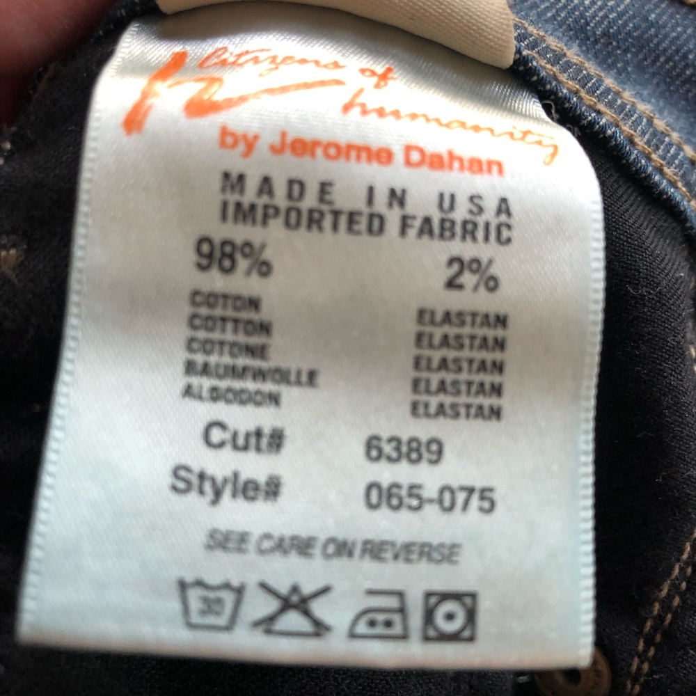 Citizens of Humanity Jeans Size 26 - Picture 7 of 7